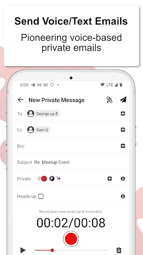 EPRIVO Encrypted Email & Chat スクリーンショット 0