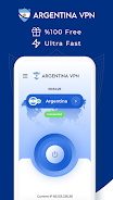 VPN Argentina - Get AR IP Schermafbeelding 0