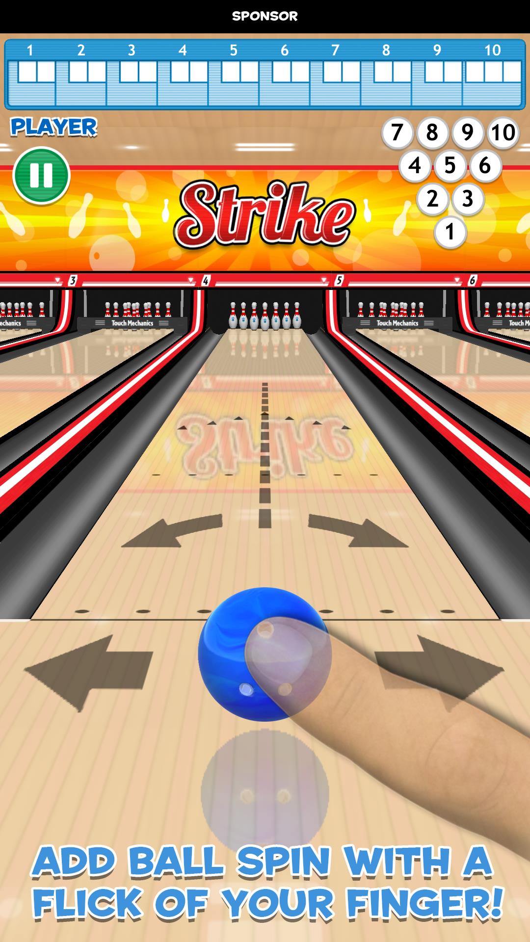 Strike! Ten Pin Bowling Ảnh chụp màn hình 1