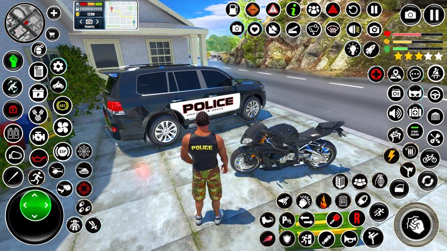 Police Game Transport Truck 스크린샷 1