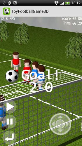 Toy Football Game 3D Ekran Görüntüsü 1