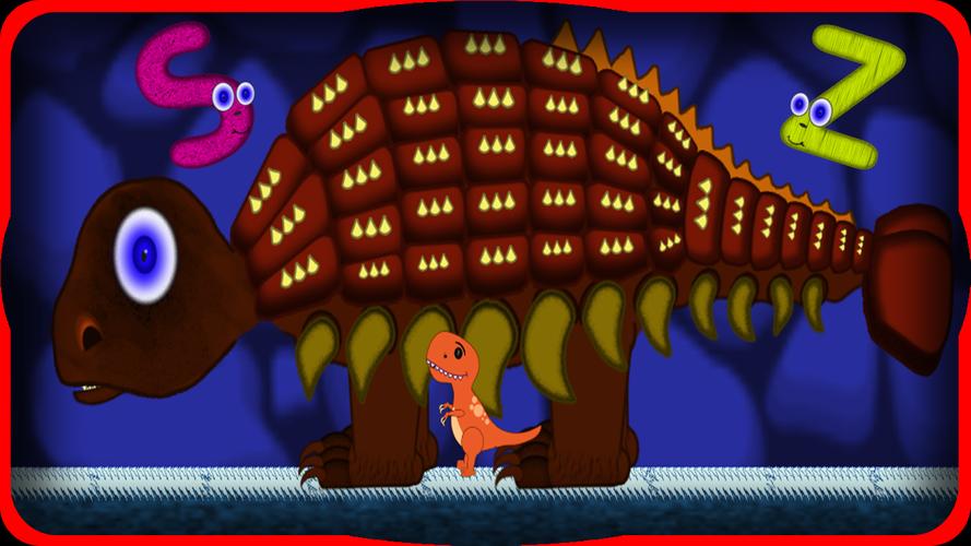 Dino ABC and puzzles Скриншот 0