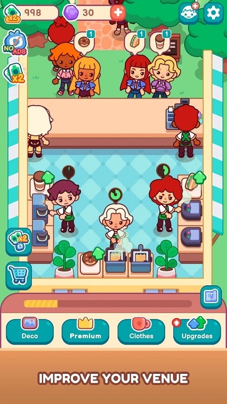 My Sweet Coffee Shop Schermafbeelding 2