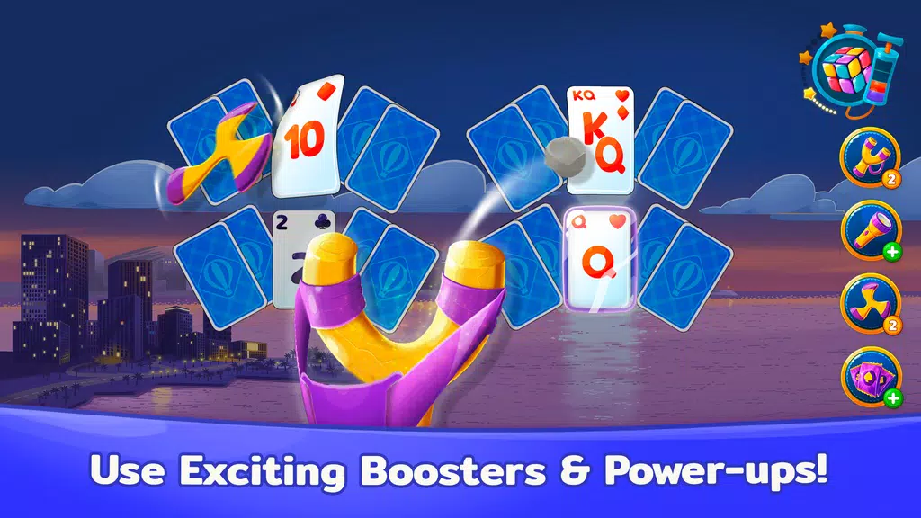 SoliTown – Solitaire Tripeaks Ảnh chụp màn hình 1