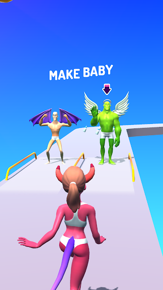 Fairy Rush: Genetic Fusion Mod Schermafbeelding 2