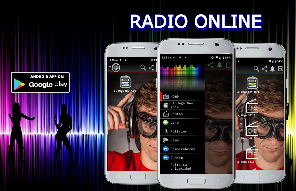 La mega 97.9 station Online スクリーンショット 2