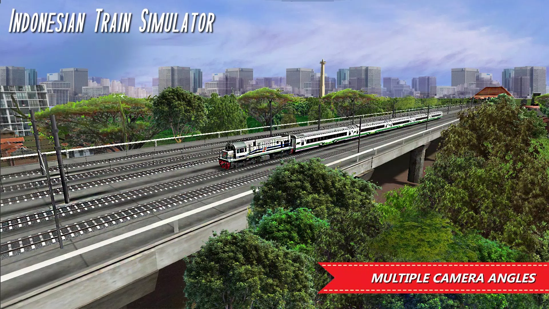 Indonesian Train Sim: Game スクリーンショット 0