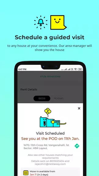 Nestaway-Rent a House/Room/Bed Tangkapan skrin 3