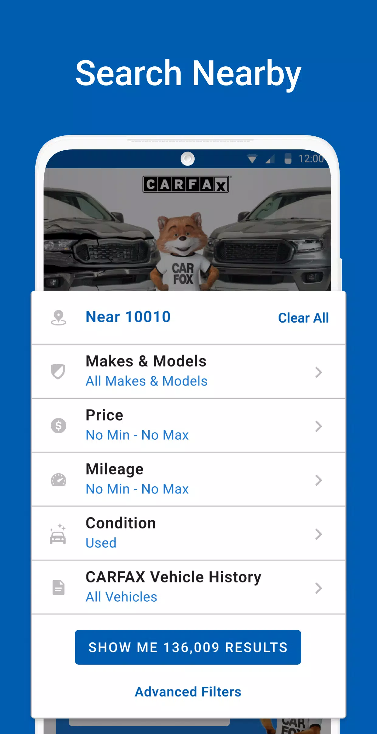 CARFAX スクリーンショット 2