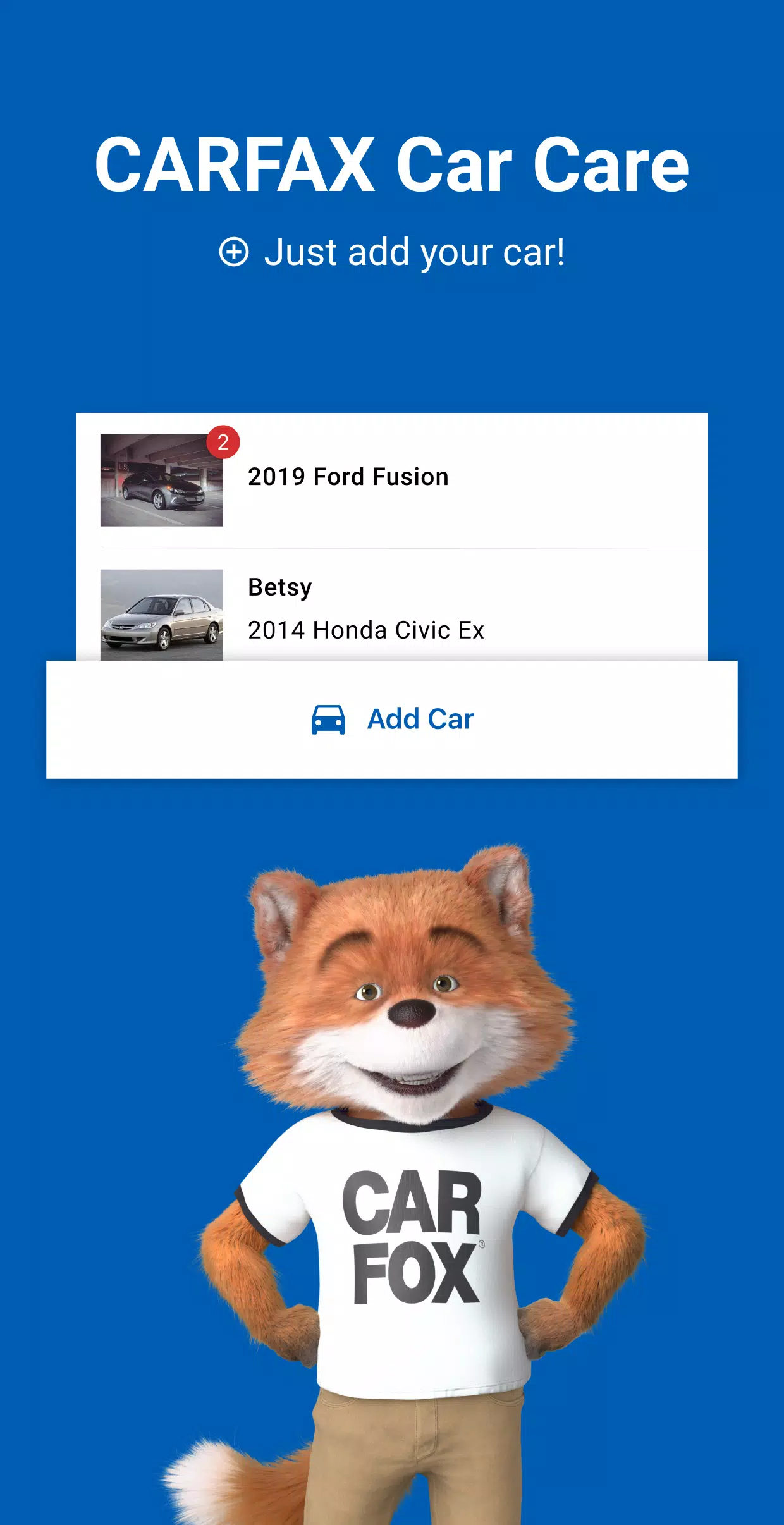 CARFAX Car Care App應用截圖第0張