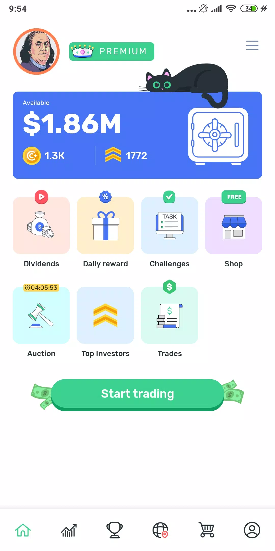 Cryptomania —Trading Simulator 스크린샷 0