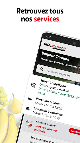 Intermarché – courses en ligne Zrzut ekranu 0