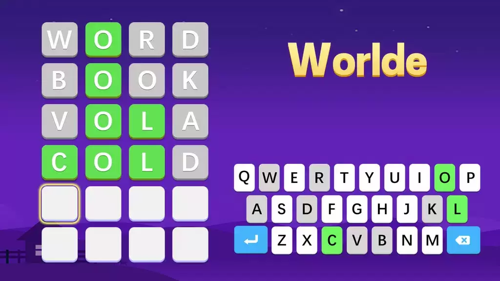 Worlde: Cowordle Word Games ဖန်သားပြင်ဓာတ်ပုံ 0