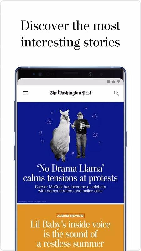 Washington Post Скриншот 2