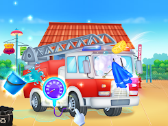 Truck wash games for boys ภาพหน้าจอ 2