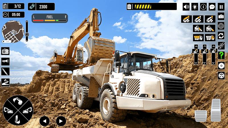 Construction Game: Truck Games Captura de tela 1