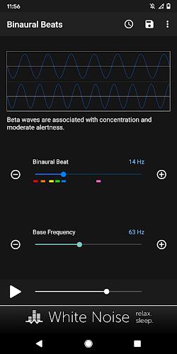 Binaural Beats Generator Schermafbeelding 0