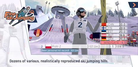 Fine Ski Jumping スクリーンショット 1