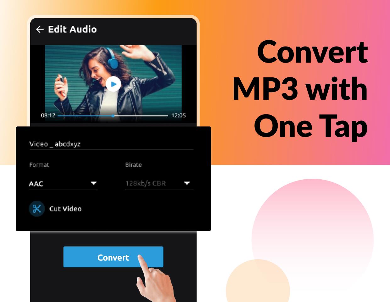 MP3 Converter: Video Converter Ekran Görüntüsü 1