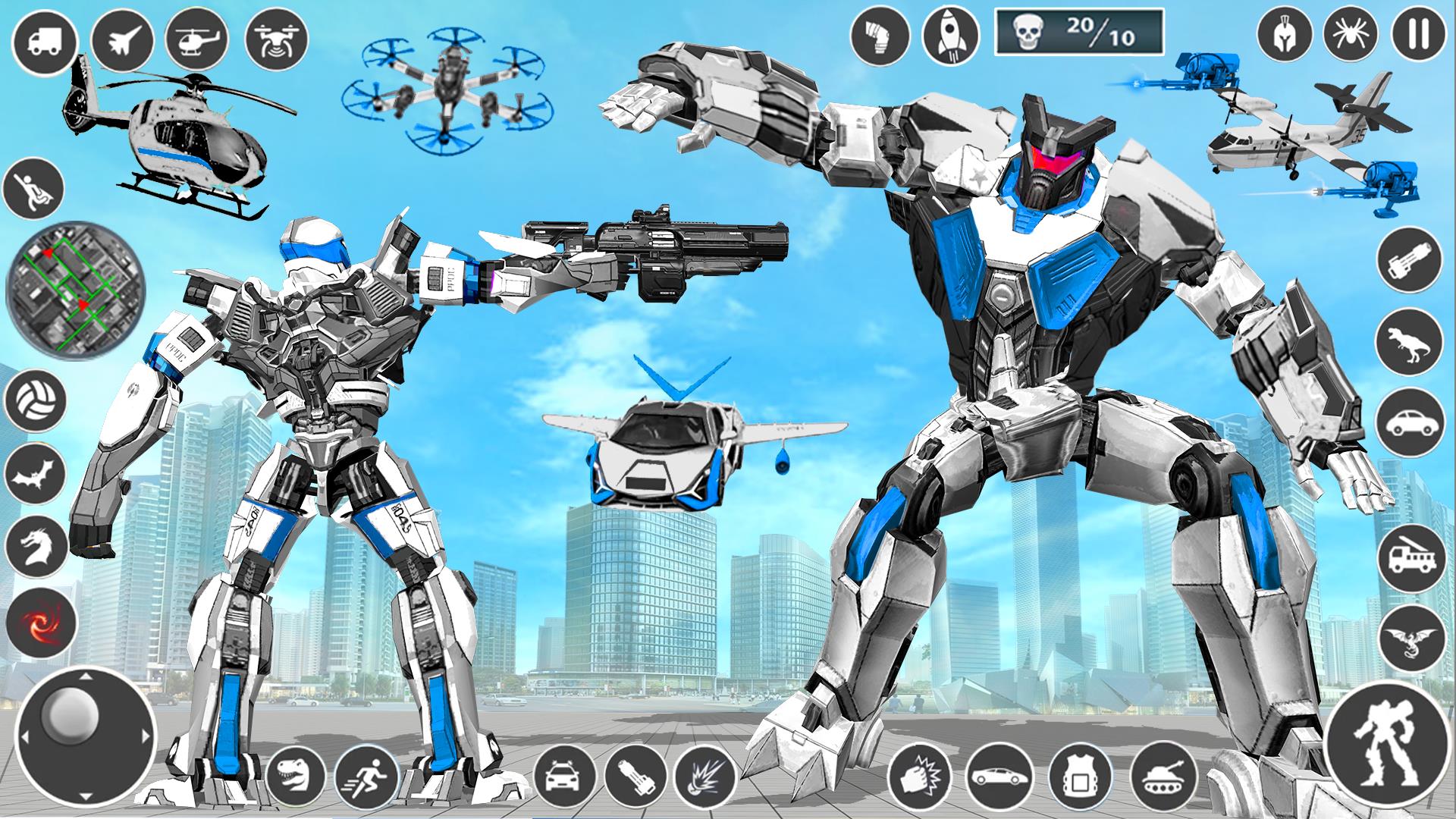 Multi Robot Car Transform Game ภาพหน้าจอ 3