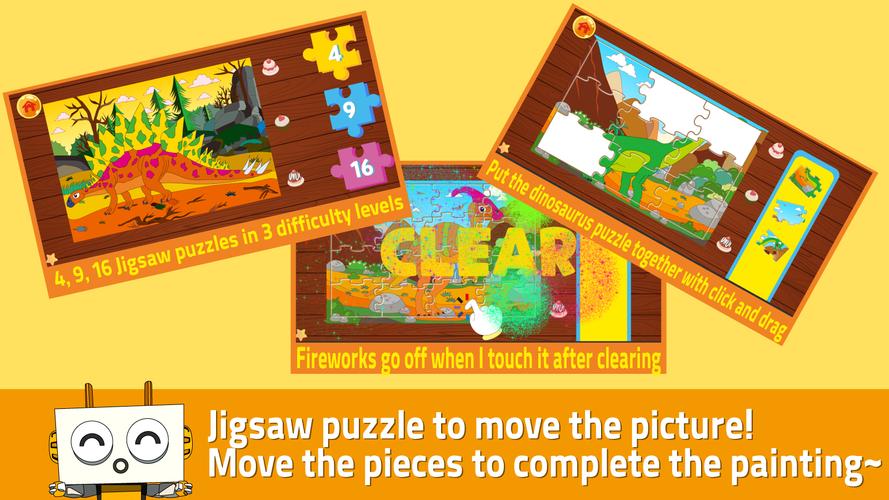 Dinosaur world Demo Tangkapan skrin 2