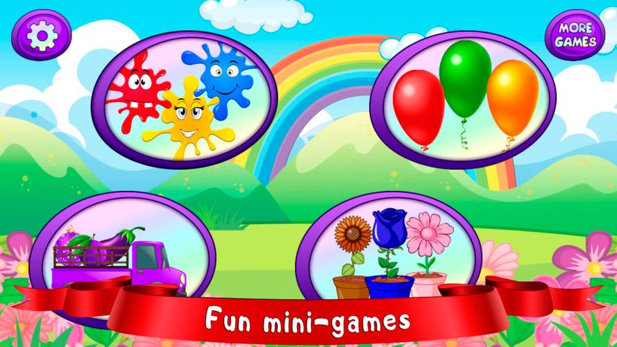 Learn Colors — Games for Kids スクリーンショット 1