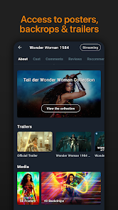 Moviebase: Trakt Movie Tracker ဖန်သားပြင်ဓာတ်ပုံ 1
