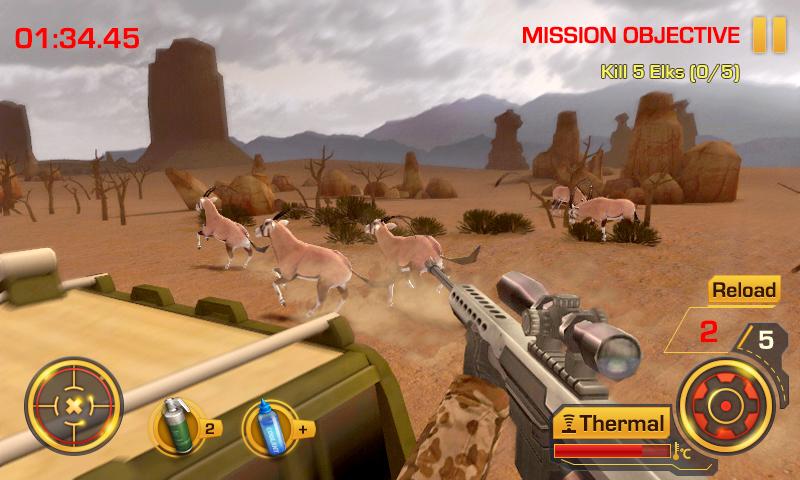 Wild Hunter 3D Mod ภาพหน้าจอ 0