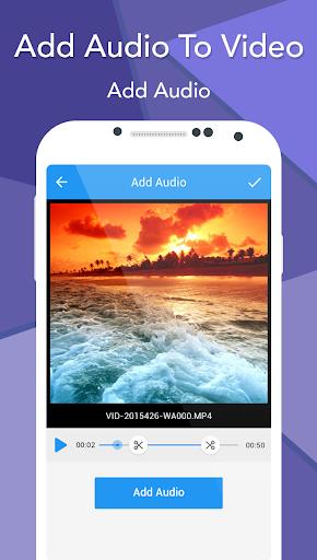 Add Audio To Video Ảnh chụp màn hình 2