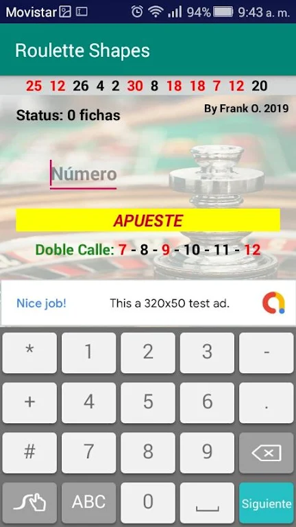 Roulette Shapes ဖန်သားပြင်ဓာတ်ပုံ 1