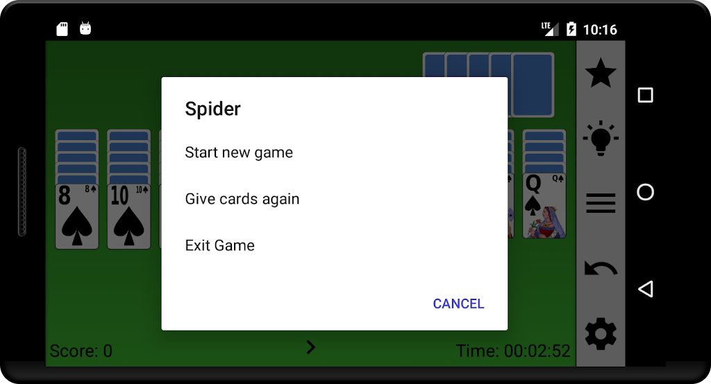 Spider card game 2019應用截圖第1張