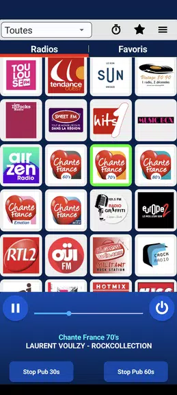 Radios Françaises स्क्रीनशॉट 0