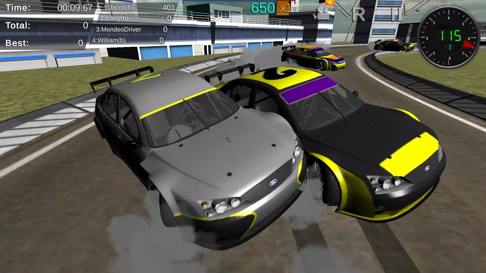 DriftZone: Mondeo Race Madness Tangkapan skrin 0