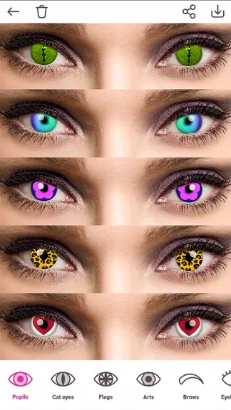 Eye Color Changer Capture d'écran 0