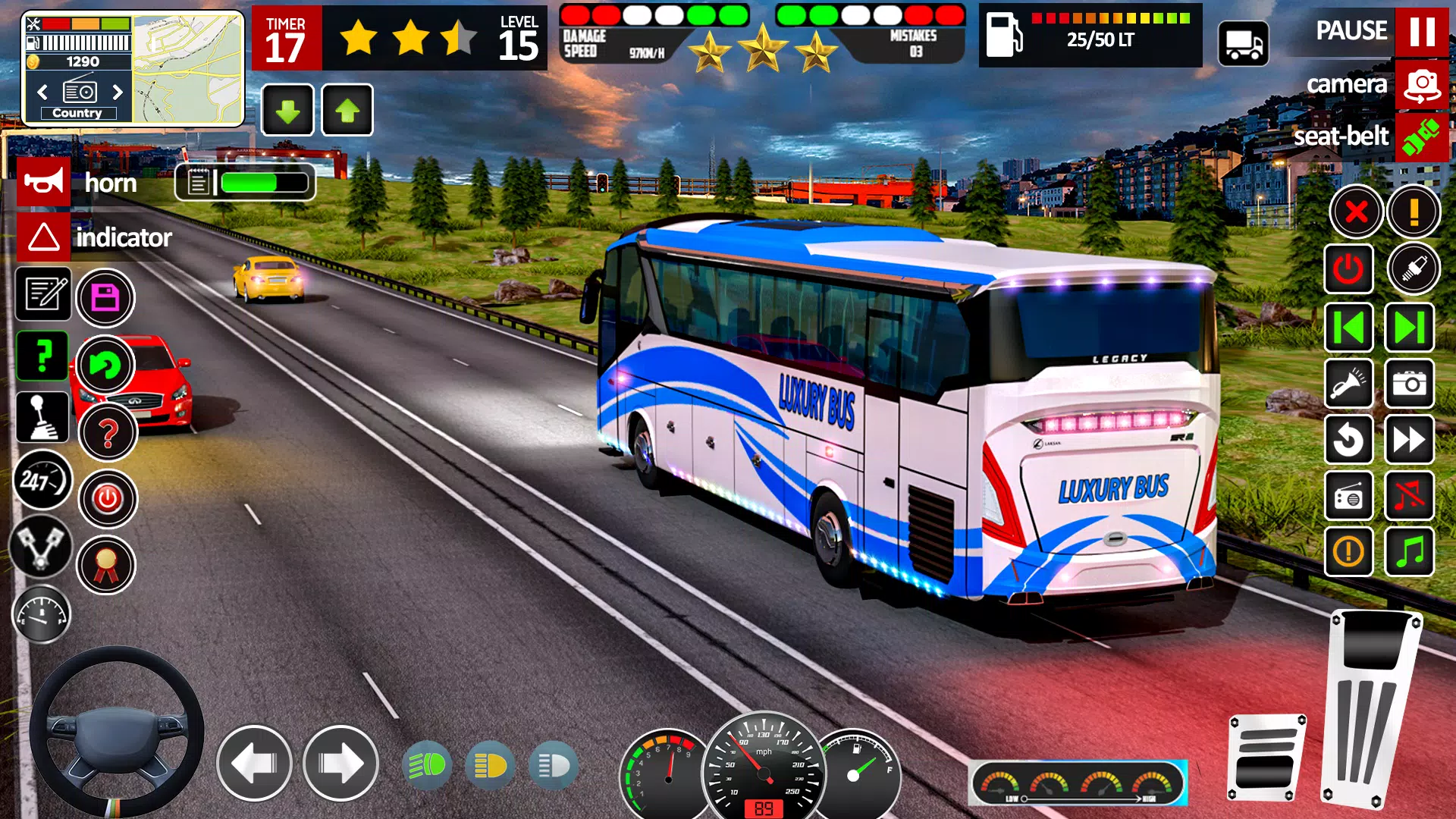 Bus Games City Bus Simulator Скриншот 2