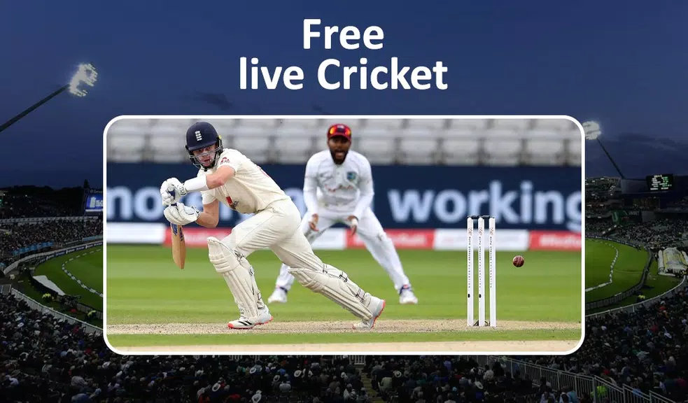 Live Cricket TV HD - Live Cricket Matches Captura de tela 1