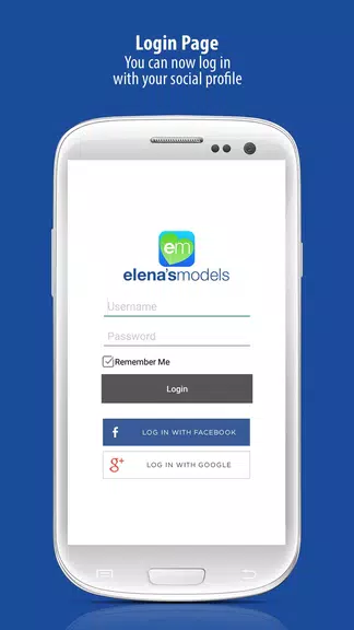 Elena's Models Dating App Скриншот 0