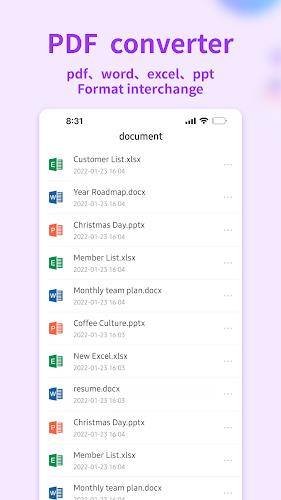 Document Editor:Word,Sheet,PDF Tangkapan skrin 2