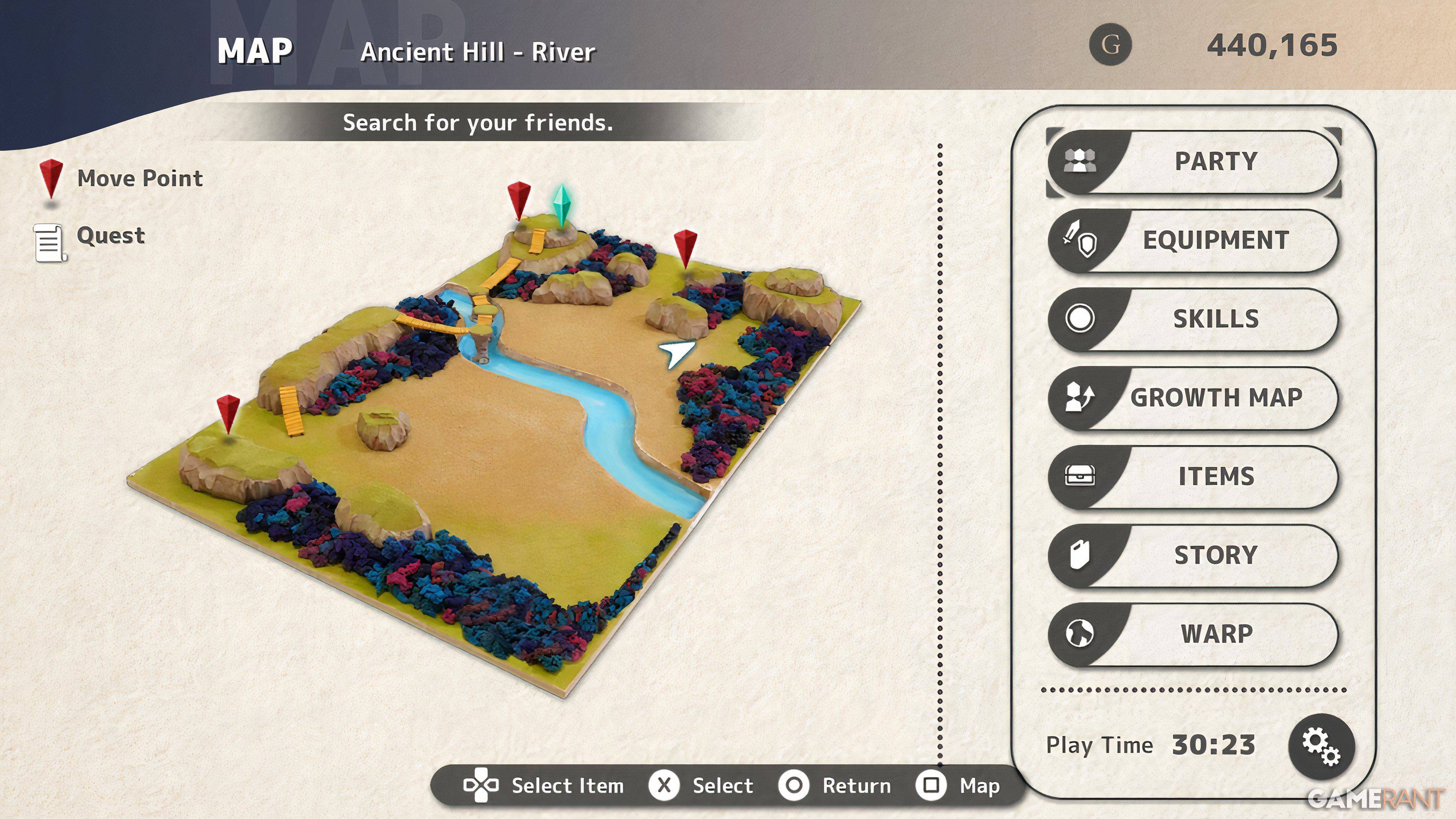 Ancient Hill Map