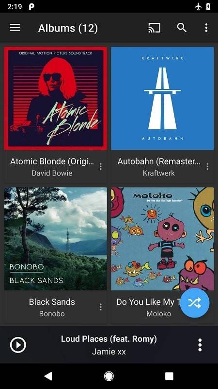 doubleTwist Pro music player Captura de pantalla 0