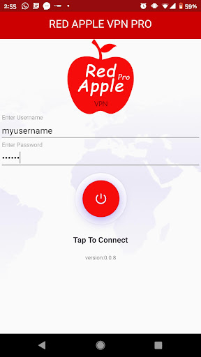 Red Apple VPN Pro স্ক্রিনশট 0