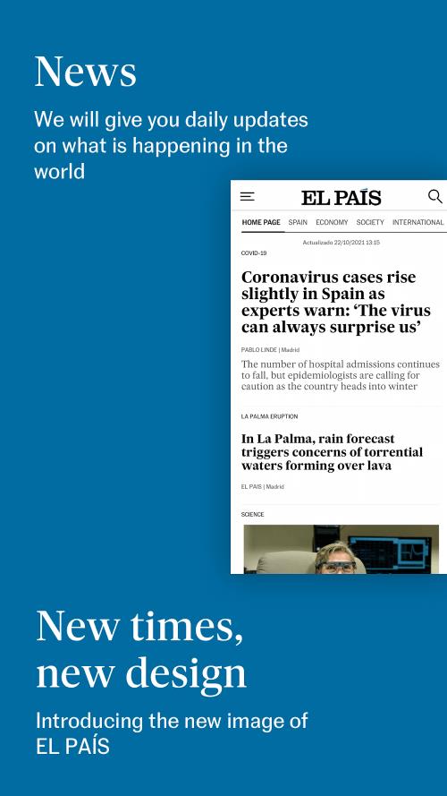 EL PAÍS スクリーンショット 0