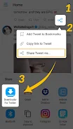 Download Twitter Videos - GIF ภาพหน้าจอ 0