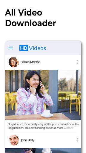 Video Downloader for Social स्क्रीनशॉट 2