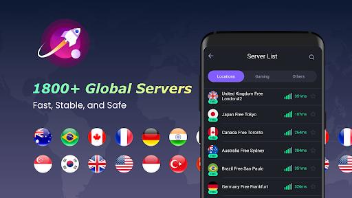 iTop VPN: Proxy & Game Booster Ekran Görüntüsü 1