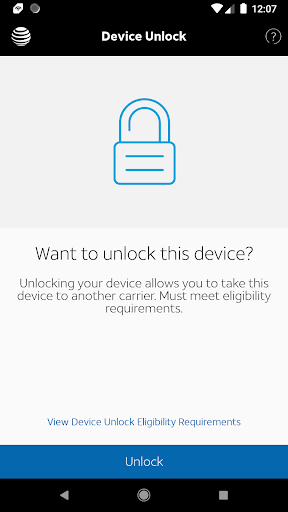 AT&T Device Unlock Ảnh chụp màn hình 0