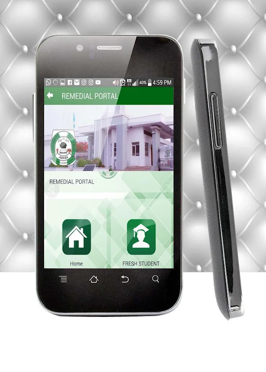 Students Mobile - UNIABUJA Tangkapan skrin 1
