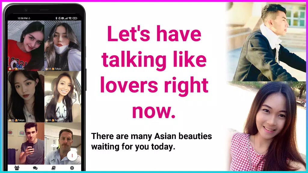 AsianMate - Live video chat Screenshot 1