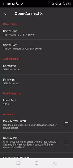 OpenConnect X for Android应用截图第1张