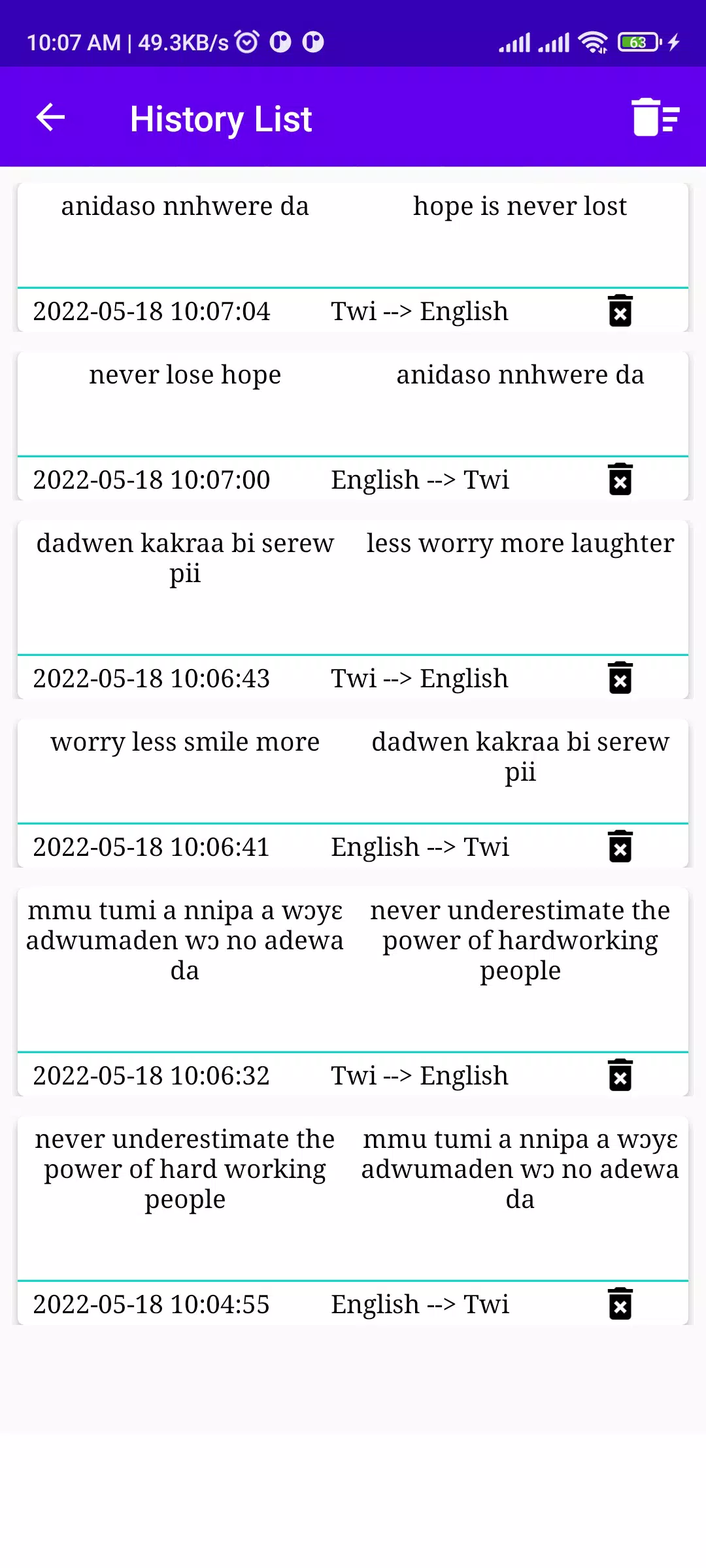 English To Twi Translator Captura de tela 2